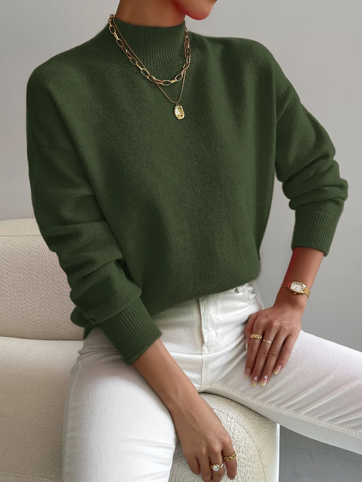 Flora | Maglione classico con taglio moderno