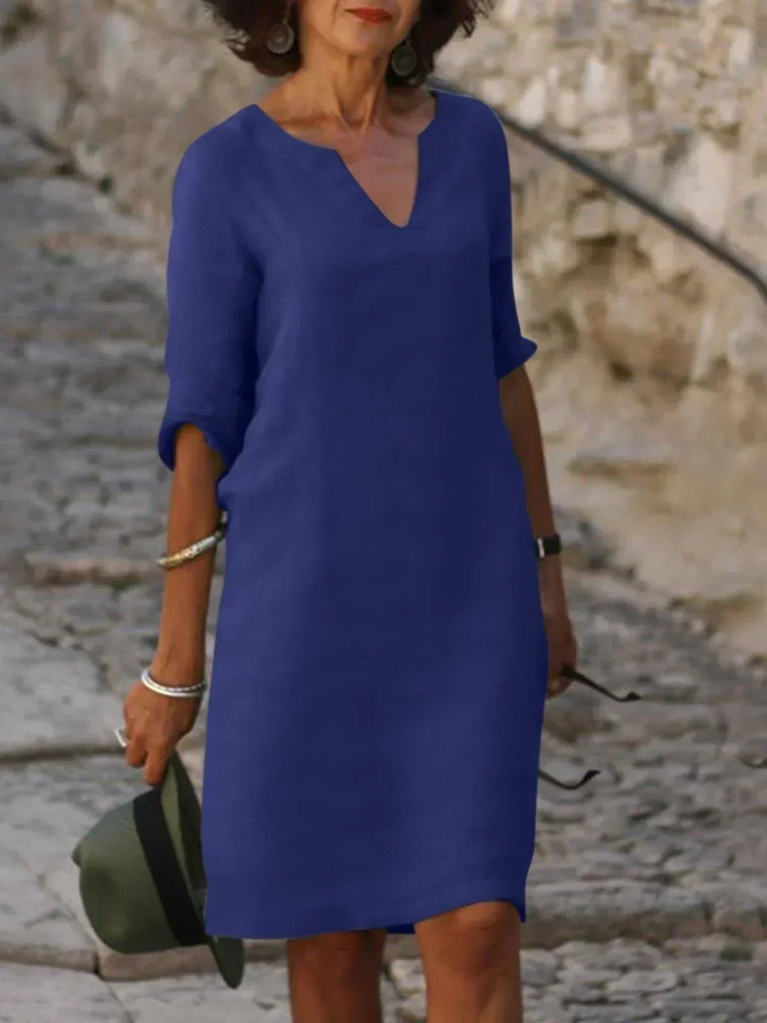 Alice | Abito elegante con scollo a V