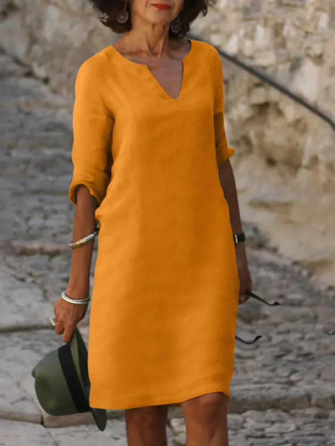 Alice | Abito elegante con scollo a V