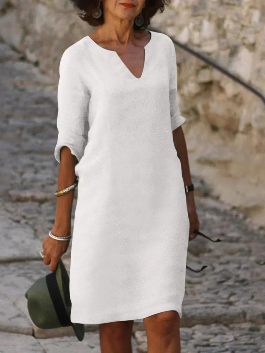 Alice | Abito elegante con scollo a V
