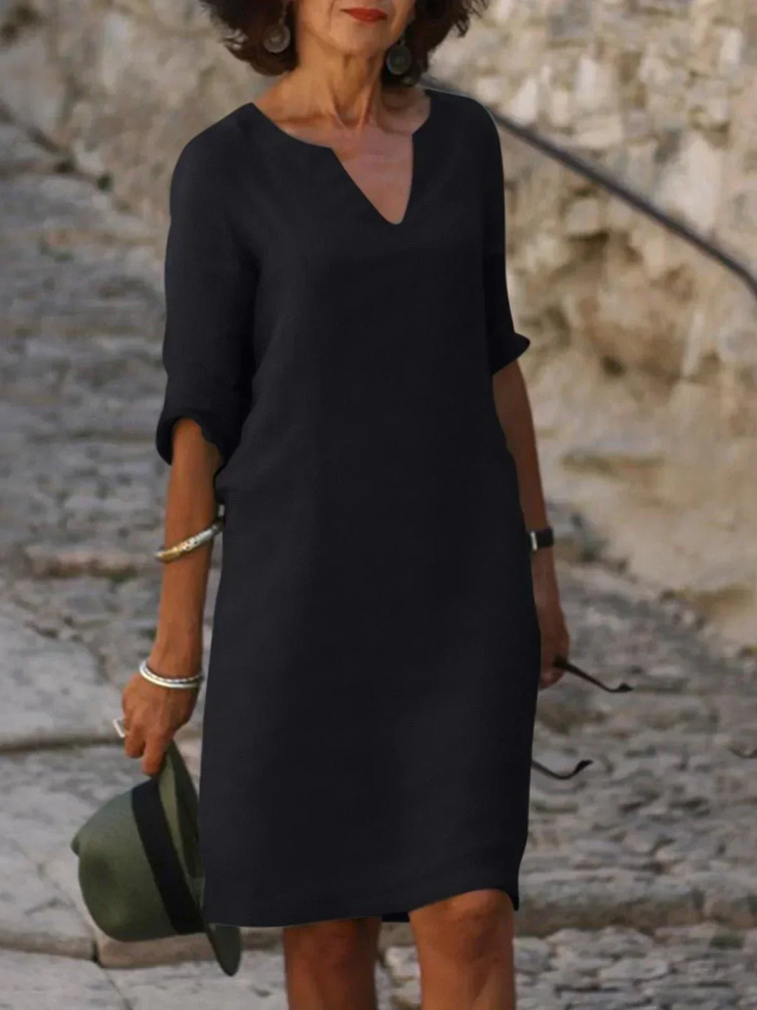 Alice | Abito elegante con scollo a V