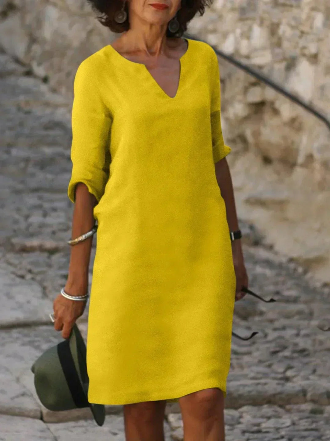 Alice | Abito elegante con scollo a V