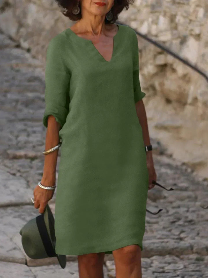 Alice | Abito elegante con scollo a V