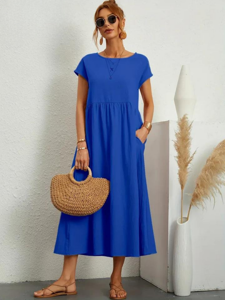 Michelle jurk in relaxte stijl