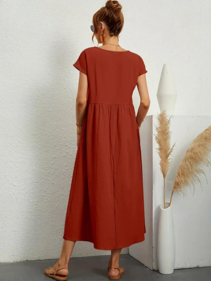 Michelle jurk in relaxte stijl