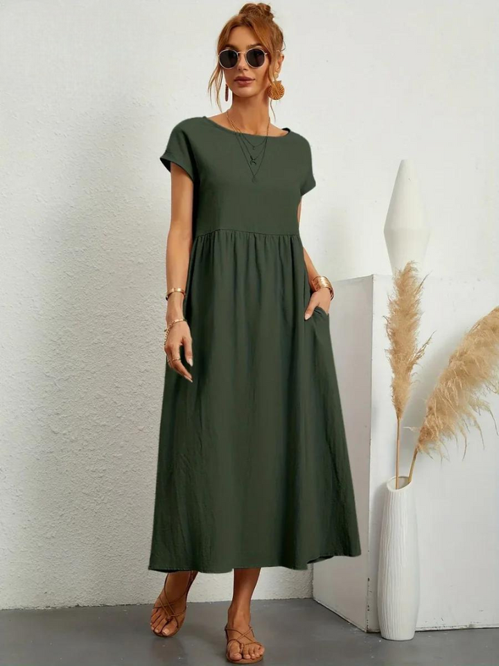 Michelle jurk in relaxte stijl