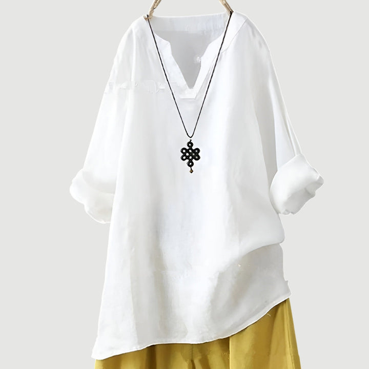 Relaxte blouse van Rebecca voor warme dagen