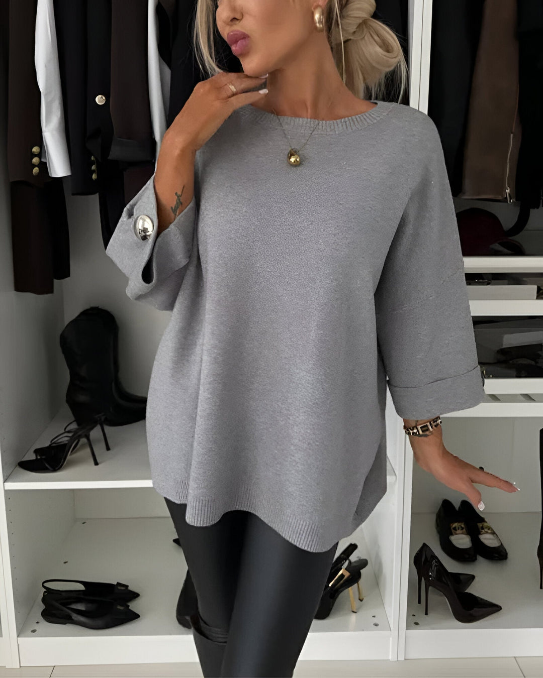 Camisola descontraída Lauren | Elegant