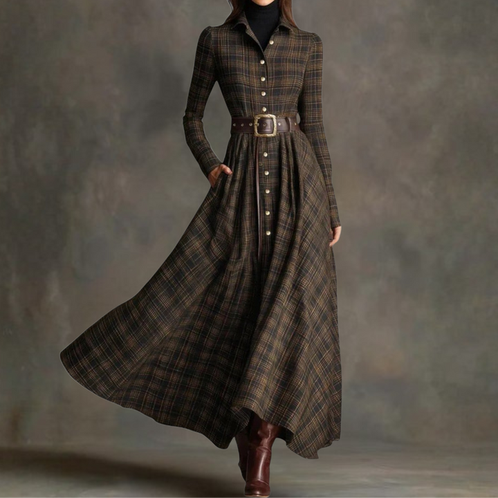 Natalya  | Vestido Maxi Vintage