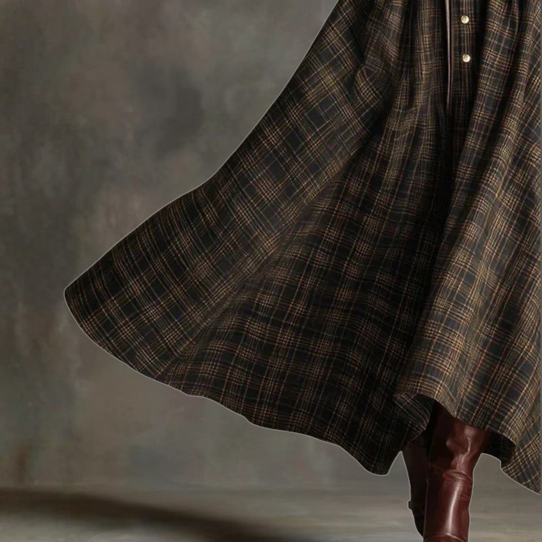 Natalya  | Vestido Maxi Vintage