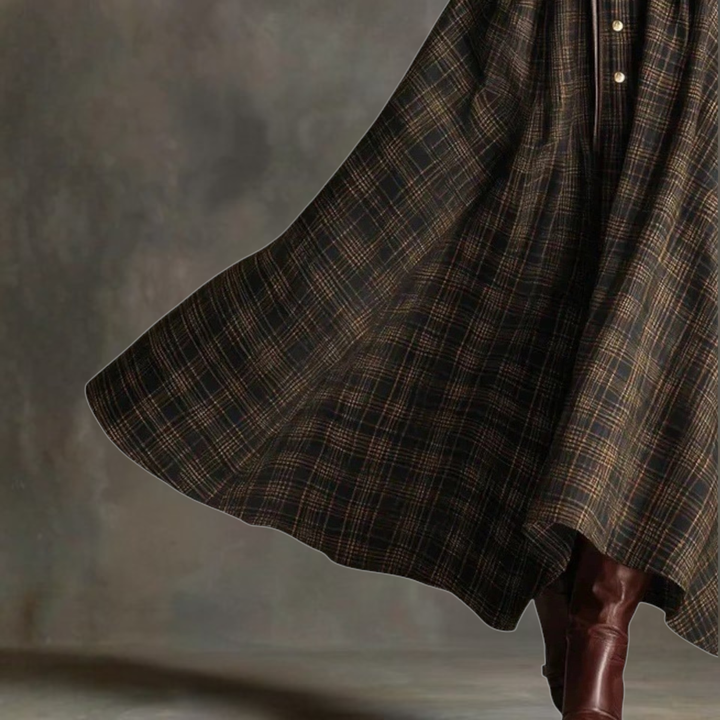 Natalya  | Vestido Maxi Vintage