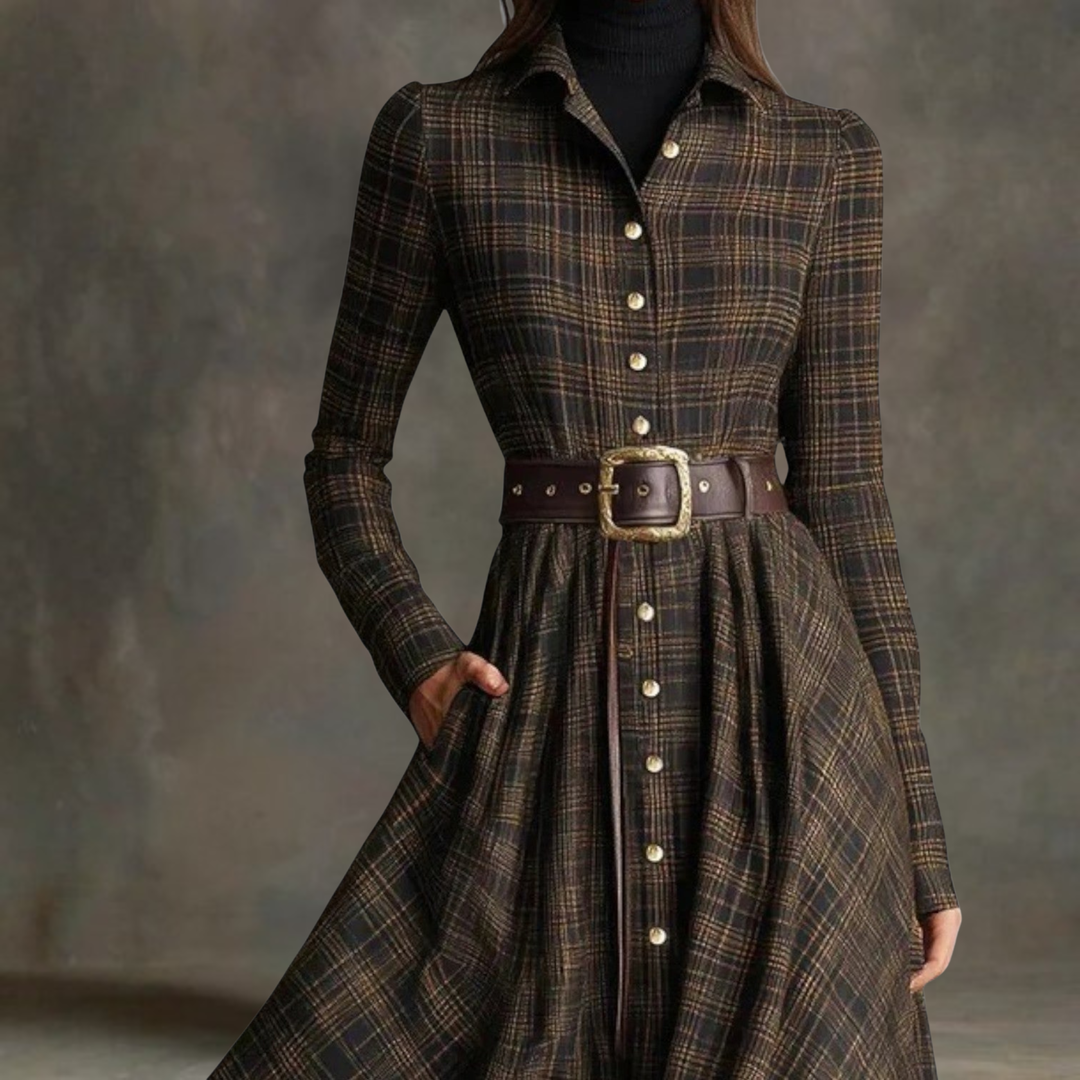 Natalya  | Vestido Maxi Vintage