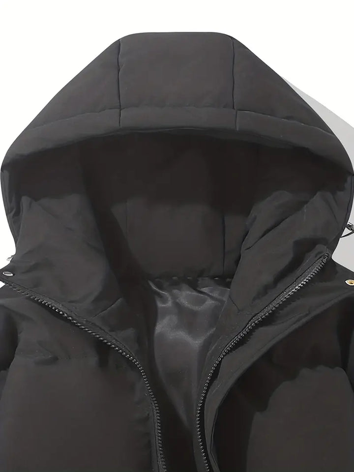 Casaco de inverno com capuz Frosty | Cozy