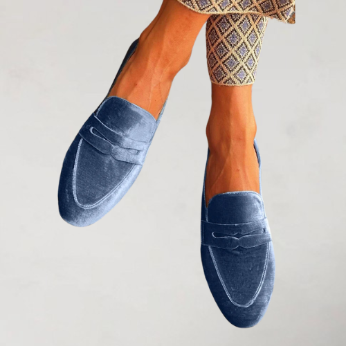 Alice | Mocassins de veludo