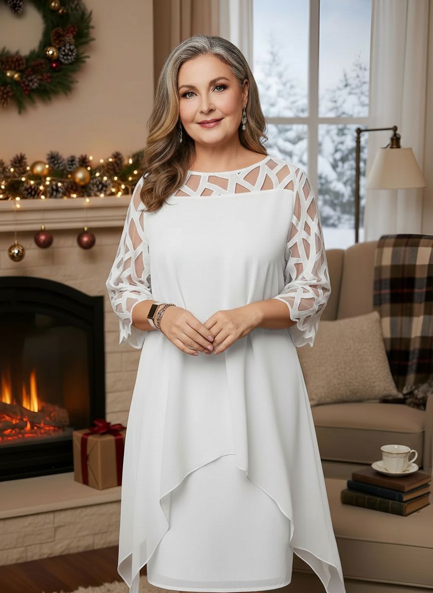 Kate | Vestido elegante de renda