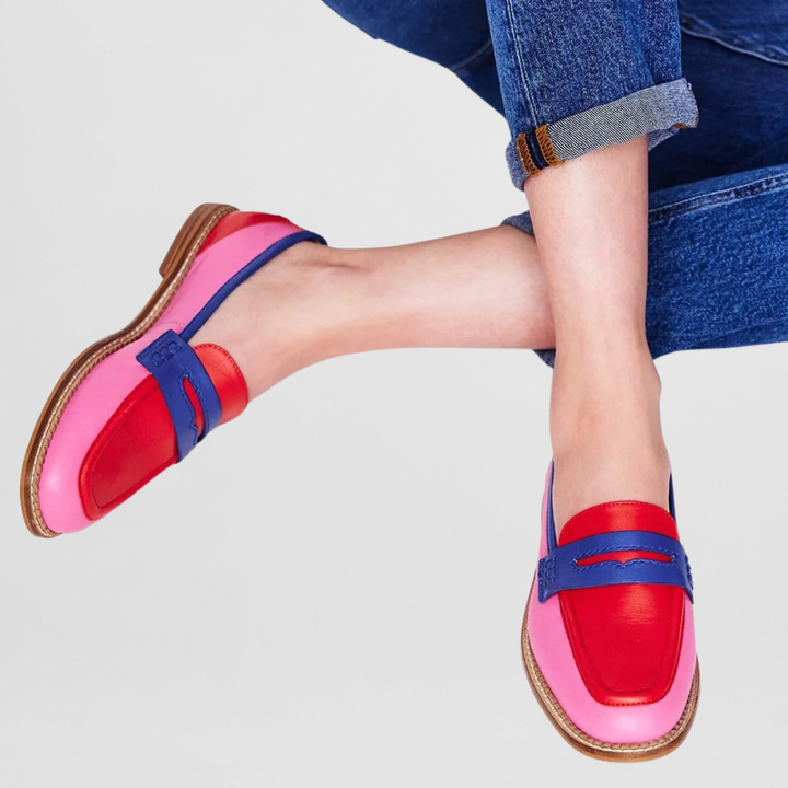 Sara | Färgglada och snygga loafers