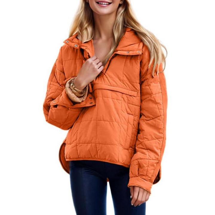 Farrell | Oversized Hooded Pullover-jacka med huva