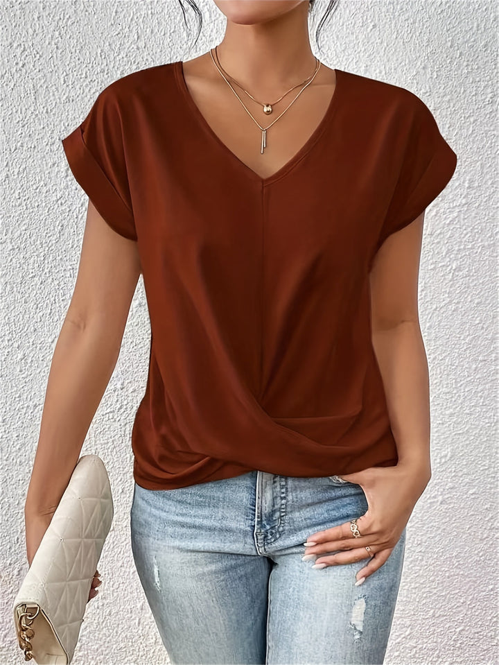 Sophia | Casual T-shirt med V-ringning