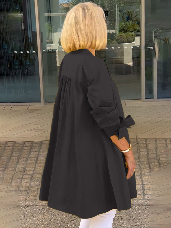 Célina | Classy lång skjortjacka
