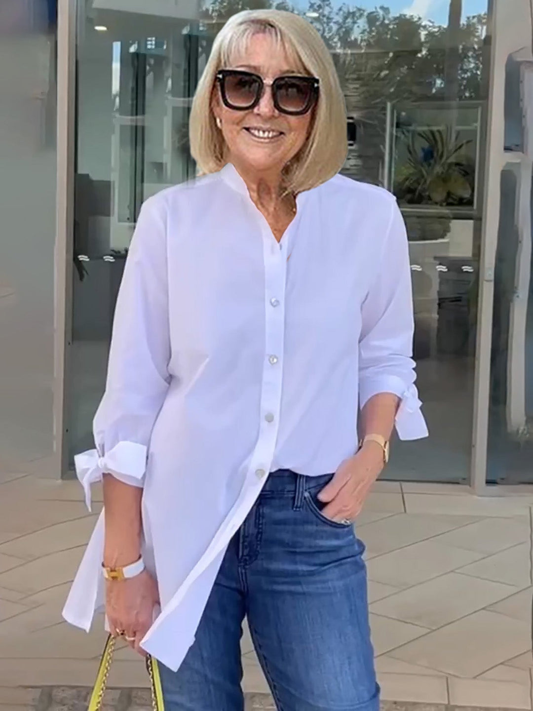Célina | Classy lång skjortjacka