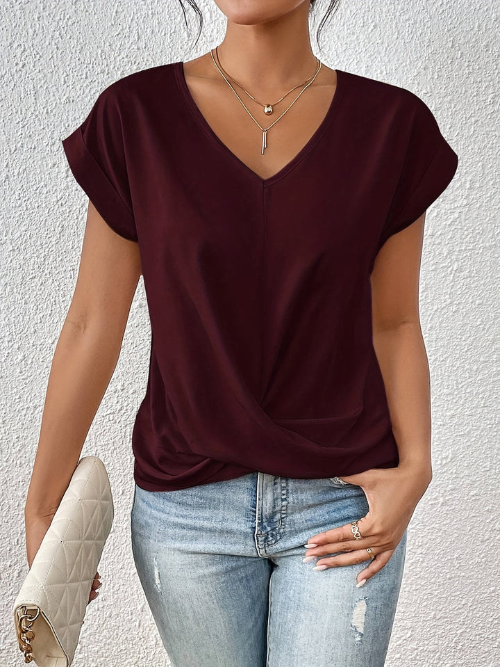 Sophia | Casual T-shirt med V-ringning