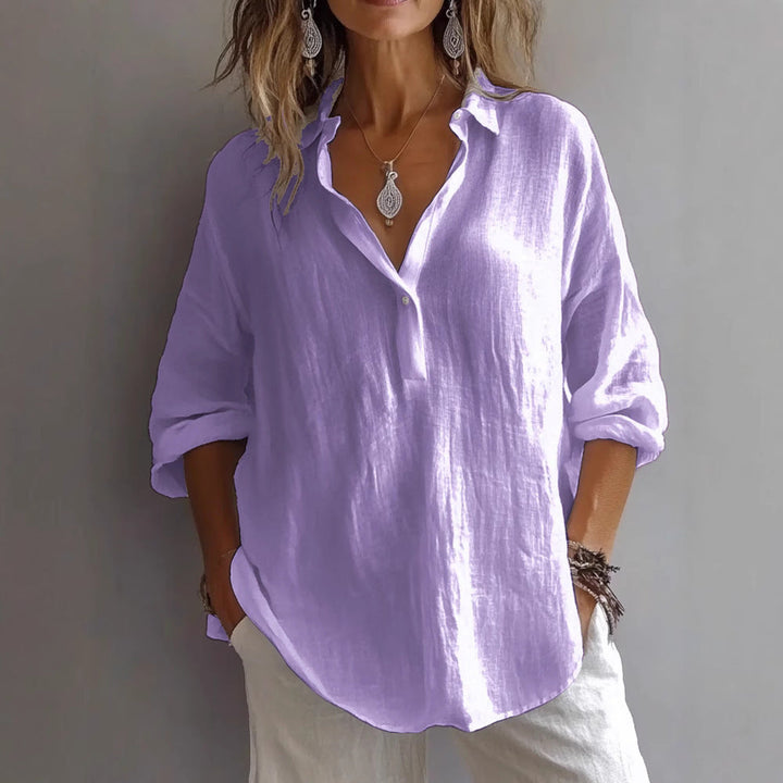 Luisa | Blus med avslappnad elegans