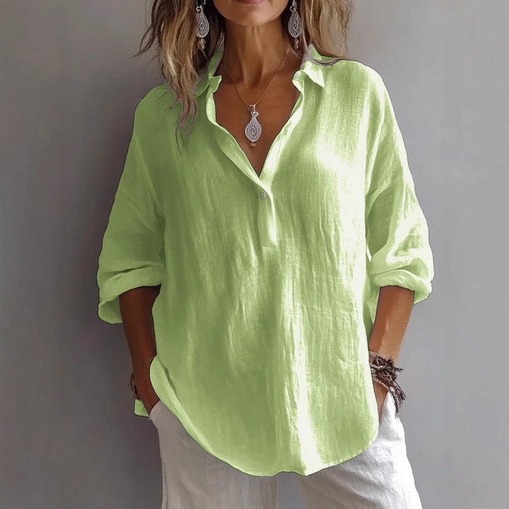 Luisa | Blus med avslappnad elegans