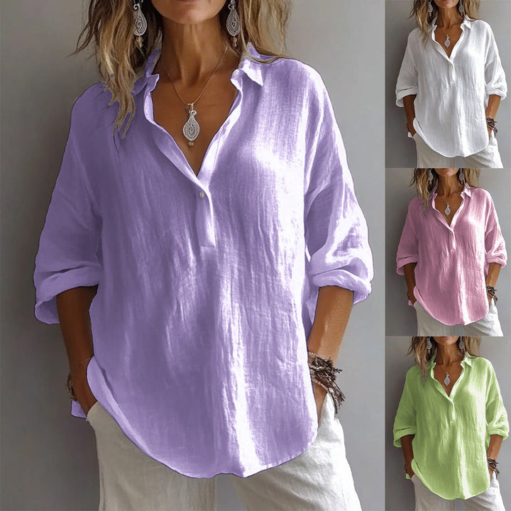 Luisa | Blus med avslappnad elegans