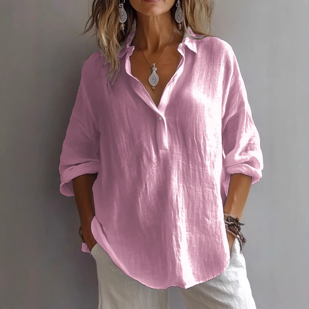 Luisa | Blus med avslappnad elegans