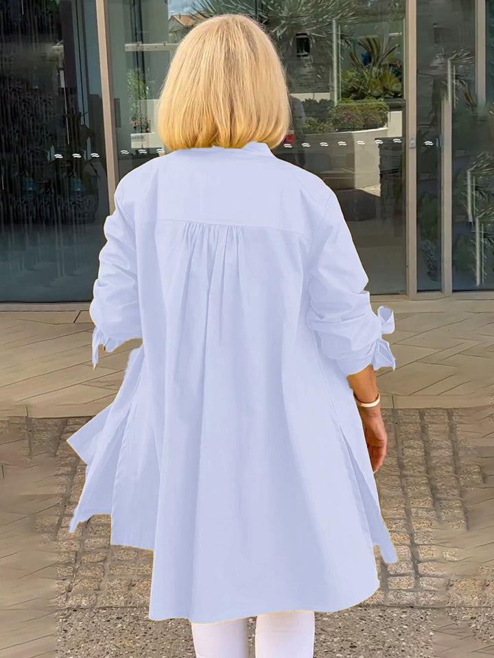 Célina | Classy lång skjortjacka